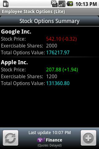 Employee Stock Options Lite