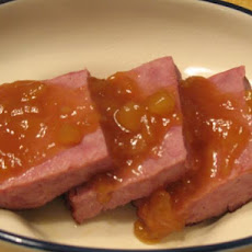 Ham With Pineapple Sauce