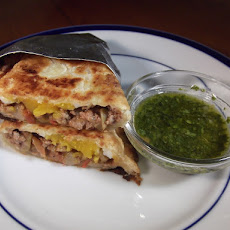 Lamb Empanadas with Chimichurri Sauce