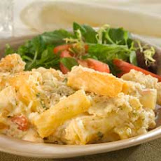 Oven-baked Four Cheese Rigatoni Rosa