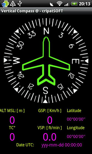 【免費工具App】Airplane Vertical Compass GPS-APP點子