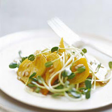Golden Beet and Sunflower Salad