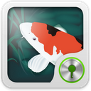 GO Locker Lucky Fishpond Theme mobile app icon