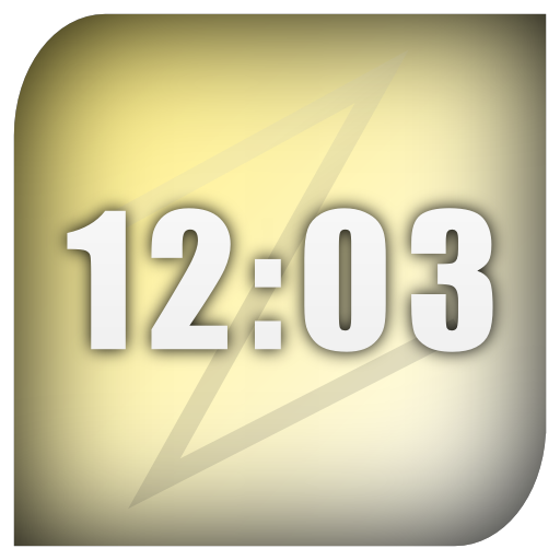 vzClock: A digial clock widget LOGO-APP點子