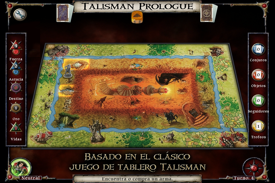 Android application Talisman: Prologue screenshort