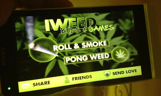 iWeed - マリファナたばこを転がす