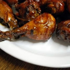 Lime, Apricot, and Soy-Sauce Chicken Wings
