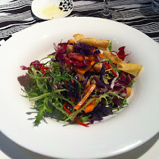 Autumn Salad With Walnut Vinaigrette