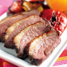 Fruitwood-Smoked Duck with a Cider-Honey Mop