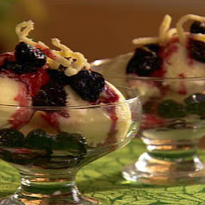 Sweet and Tangy Frozen Yogurt Sundae