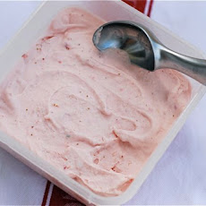 Roasted Strawberry Shortcake Ice Cream