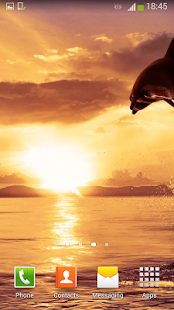 How to install Dolphins Live Wallpaper 2.0 mod apk for bluestacks