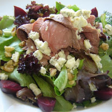 Alouette Crumbled Goat Cheese Ny Grilled Strip Steak Salad of Gr