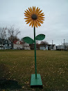Sunflower Sculpture 