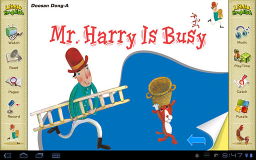 리틀잉글리시-Mr. Harry Is Busy 6세용
