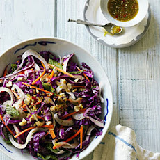 Cabbage, Cashew, and Fennel Salad