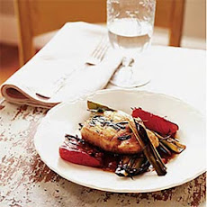 Pan-Roasted Cod with Roasted Tomatoes and Leeks