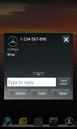 Go sms Mercedes Benz