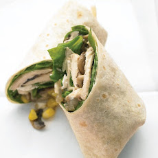 Chicken, Mushroom, and Goat Cheese Burritos