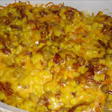 Mom's Dried Beef and Corn Casserole