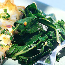 Greens with Garlic and Lemon