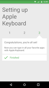 Apple Keyboard Screenshot