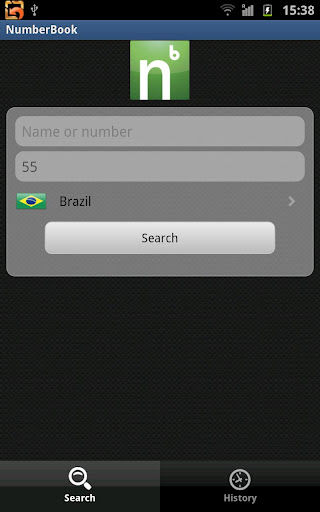 numberbook for android screenshot
