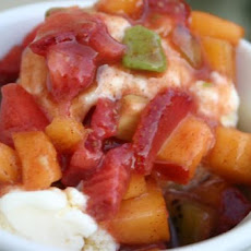 Fruity Ice Cream Salsa