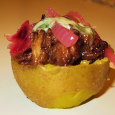 Meat and potato poppers