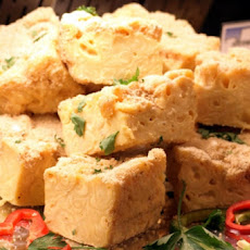Cheese and Chili Pepper Squares