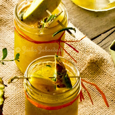 Mango-Pineapple non-alcoholic Sangria! Sensational and refreshing summer drink