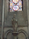Troyes, Statue De La Cathedrale