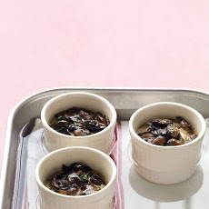 Herbed Mushroom Custards