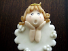 Angelitos Aplique En Porcelana Fria