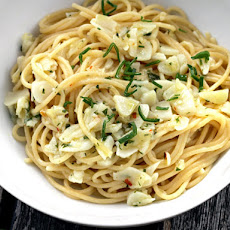 Alice Waters' Spaghetti with Green Garlic