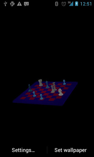 Chess 3D Live Wallpaper Lite