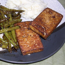 Sesame-Marinated Baked Tofu