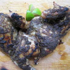 Sunday Supper: Jerk Half-Chickens