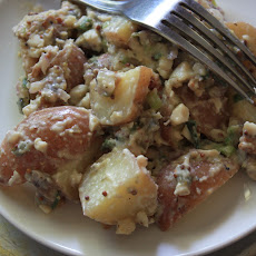 Potato Salad with Bacon, Anchovies and Capers