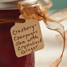 Cranberry-Champagne Jam with Ginger