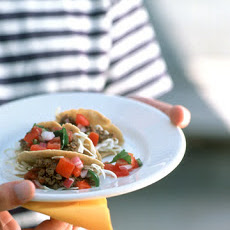 Beef Tacos with Pico de Gallo
