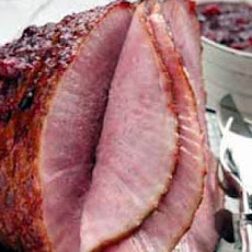 Easy Ham With Cranberry Glaze
