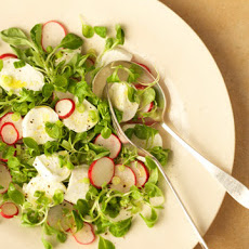 Spring Salad with Fresh Mozzarella