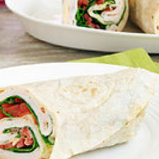 Smoked Turkey and Chipotle Cream Wraps