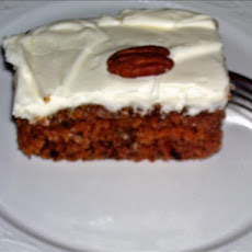 Carrot Cake With Cream Cheese Frosting