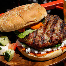 Mediterranean Lamb Burger Recipe