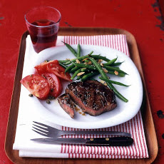 Rib Eye with Garlic-Thyme Marinade