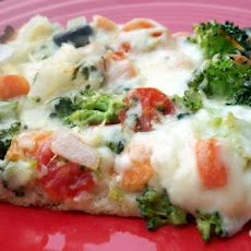 Veggie Ranch Pizza