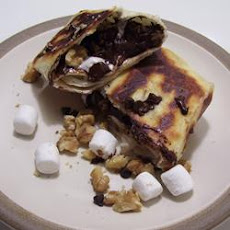 Walnut Chocolate Burritos