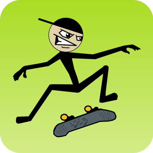 Stickman Skater LOGO-APP點子